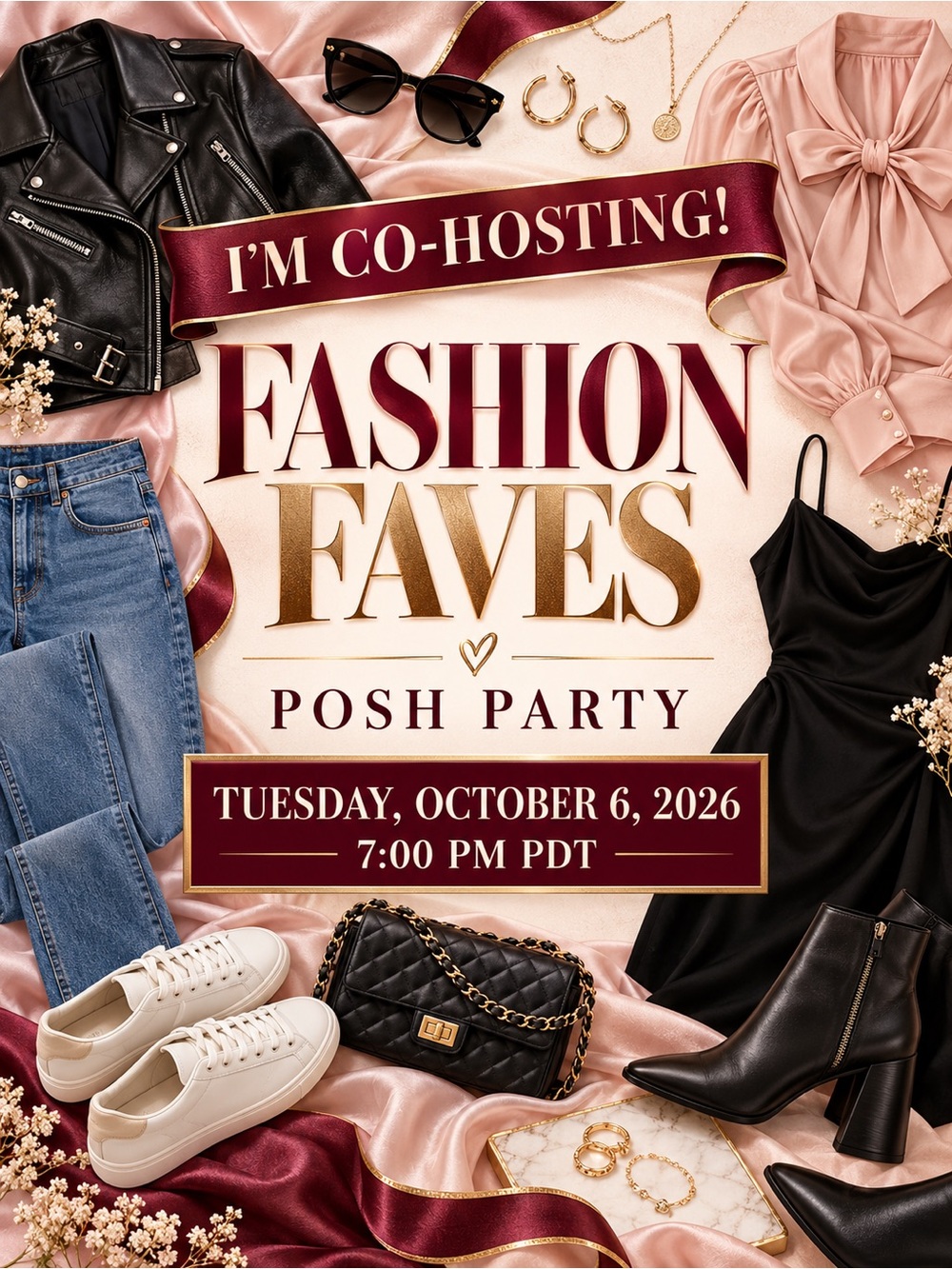 🎉“FASHION FAVES” POSH PARTY ALERT🎉